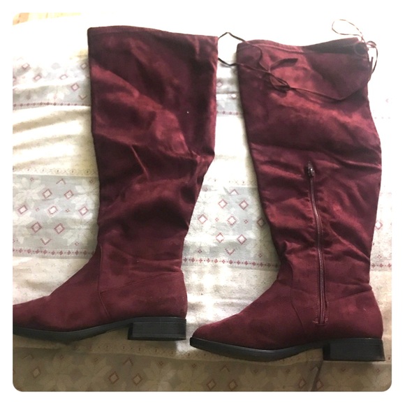 charlotte russe wide calf boots
